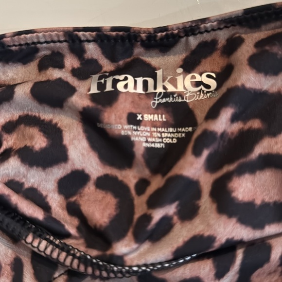 Frankies Bikinis - leopard print - size XS - Picture 7 of 13